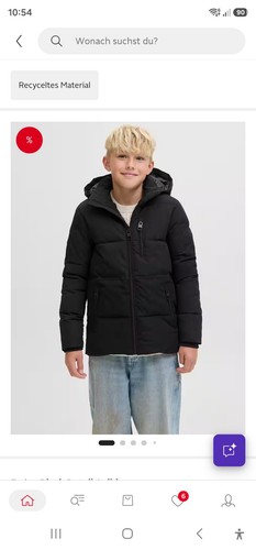 Winterjacke jack und jones 164 - winterjacke,